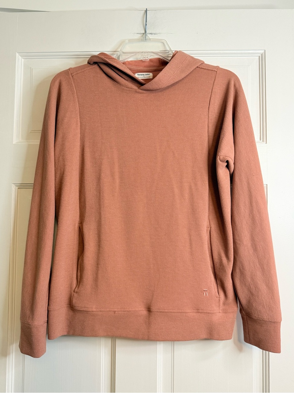 Tommy John Loungewear Waffle Knit Pullover Hoodie